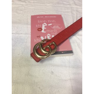 Nhập mã [ VUIOAULY6 ] giảm giá 10% Thắt lưng da nam gucci màu đỏ SIÊU ĐẸP -Aulyshop