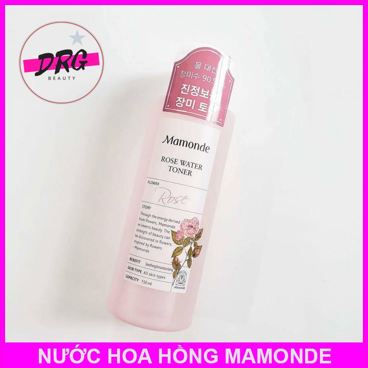 [Nước hoa hồng mamonde] nước hoa hồng toner dưỡng da dành cho da dầu và da mụn