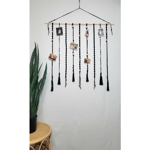Treo macrame treo ảnh trang trí noDTA.01