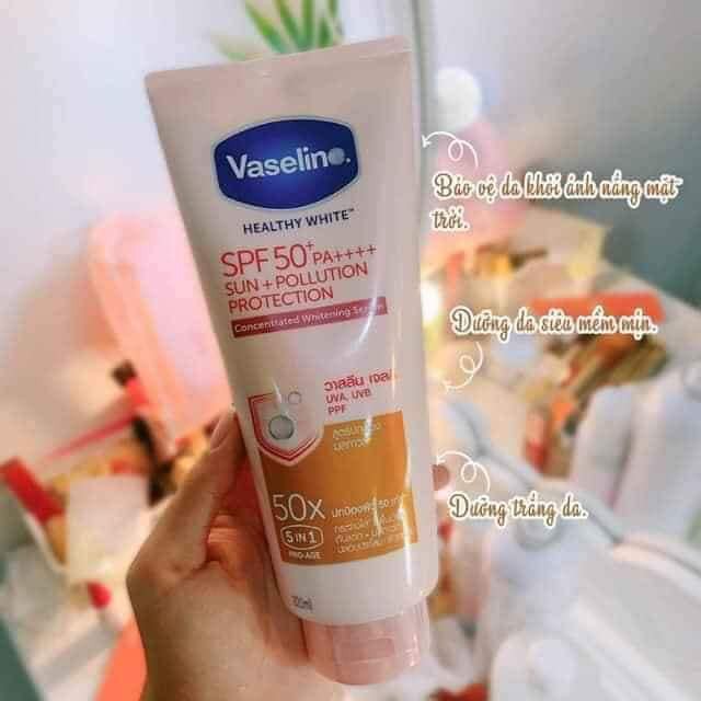 Sữa Dưỡng Thể Vaseline 50x SPF 50++ Thái Lan | BigBuy360 - bigbuy360.vn