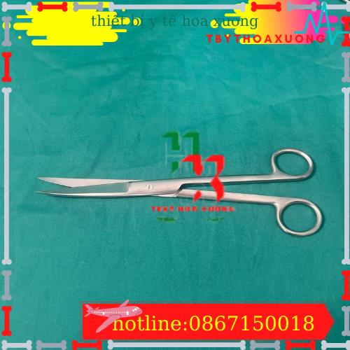 [Hàng Chính Hãng] Kéo Y Tế Cong Nhọn 2 Đầu 20cm - Pakistan
