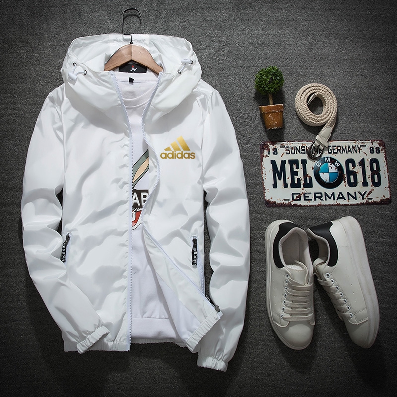 Áo Khoác Thể Thao ADIDAS Chống Gió Thoáng Khí Thời Trang Cho Nam