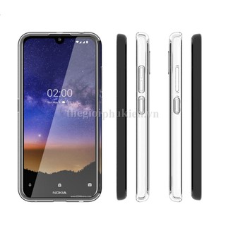 Ốp lưng silicon dẻo trong suốt Nokia 2.2 siêu mỏng 0.6mm