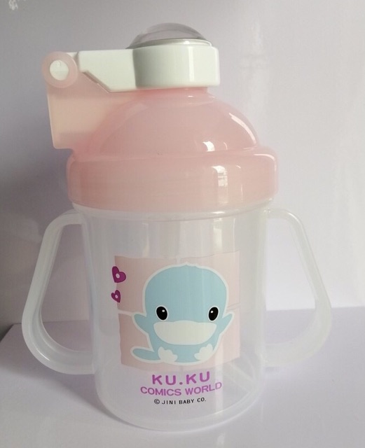 Bình tập uống nước có ống hút KU.KU Duckbill KU5321 250ml