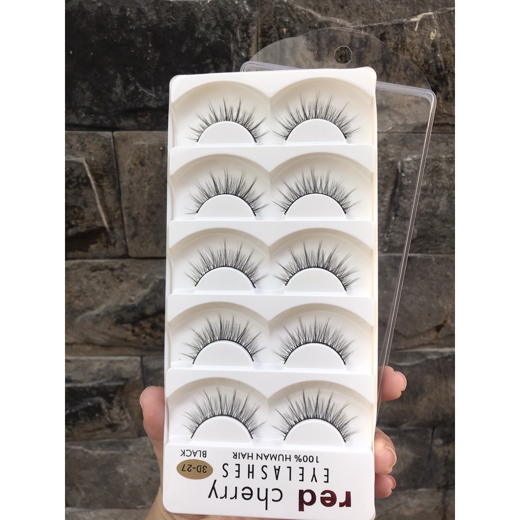 Mi giả Redcherry 5 cặp cao cấp