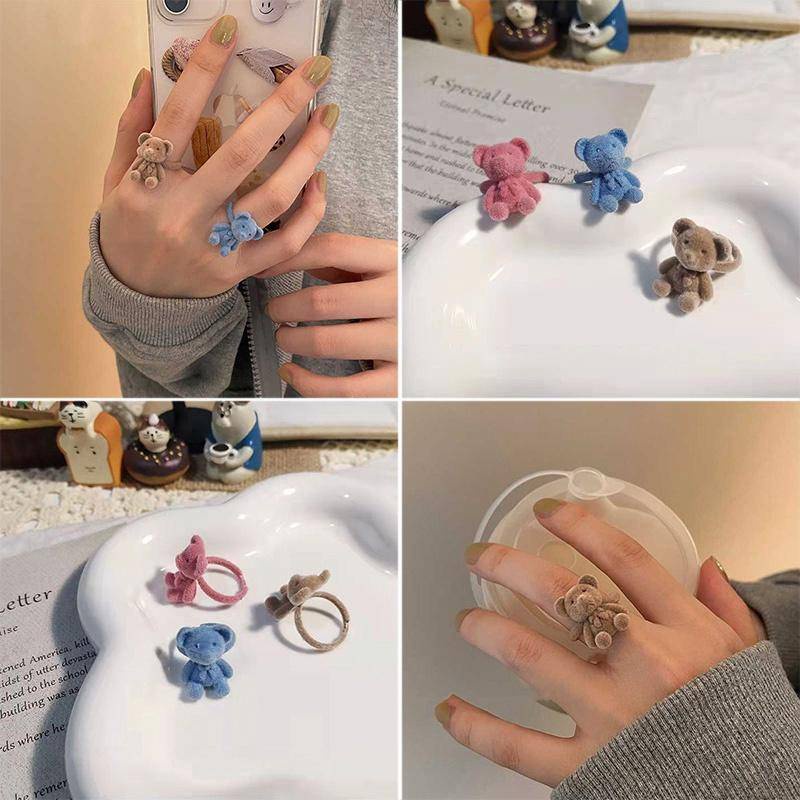 Hộp Đựng Nhẫn / Nhẫn Hình Quả Dâu Dễ Thương Phong Cách Hàn Quốc