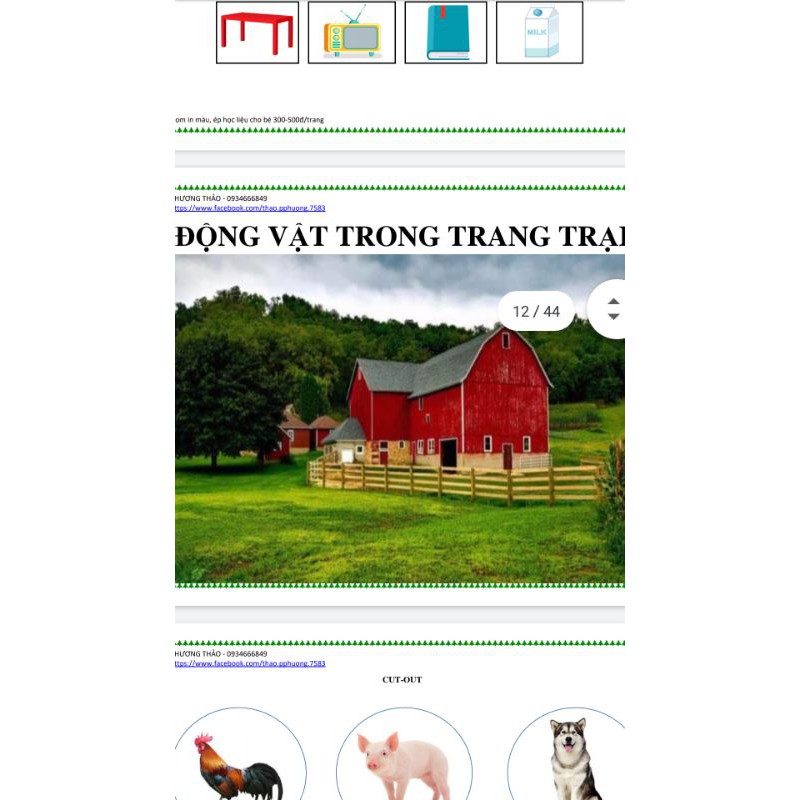 Bộ học thế giới quanh ta tiếng việt