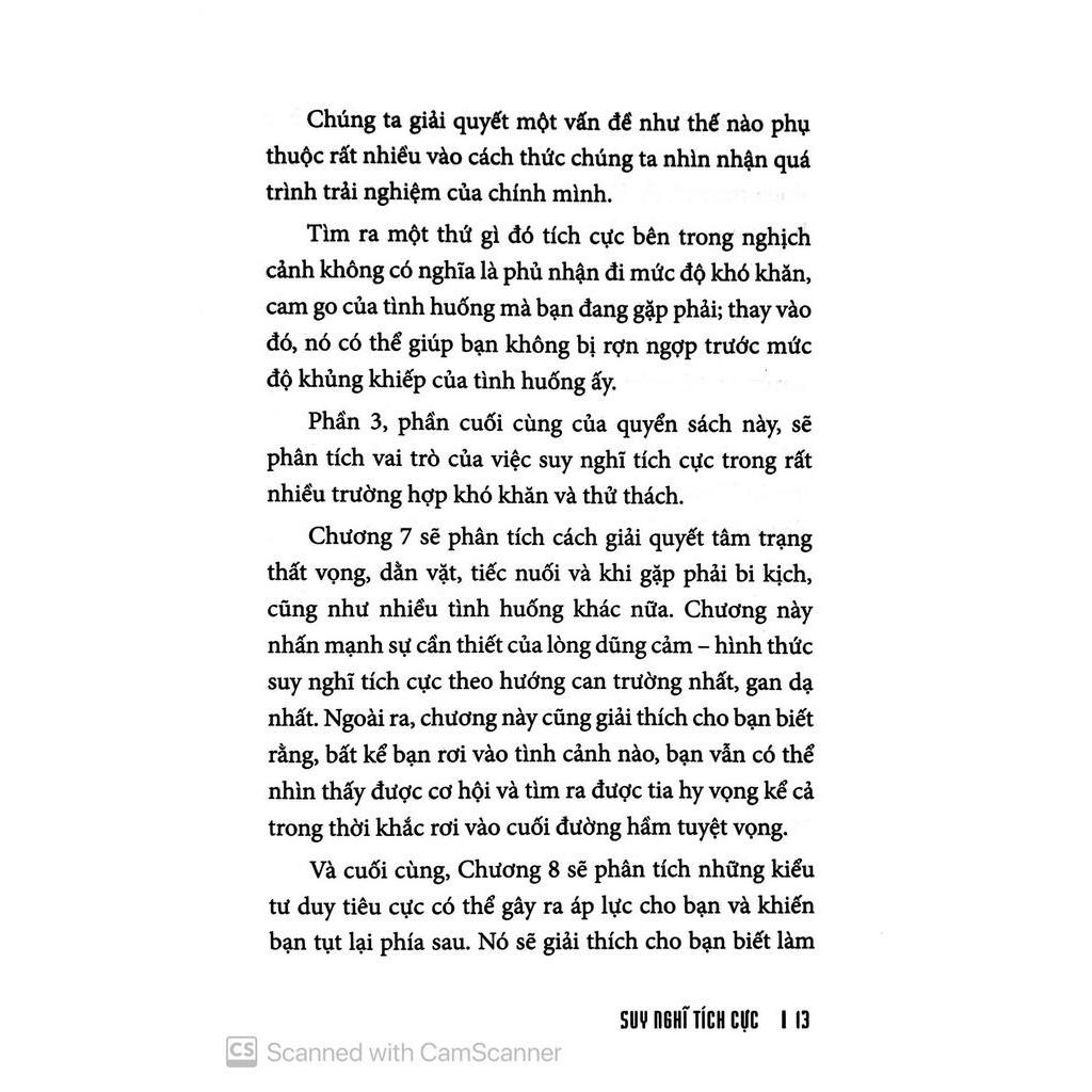 Sách Suy Nghĩ Tích Cực