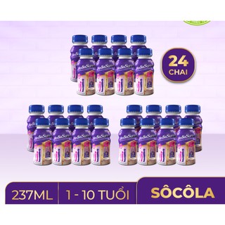 Thùng 24 chai sữa nước Pediasure Chocolate 237ml