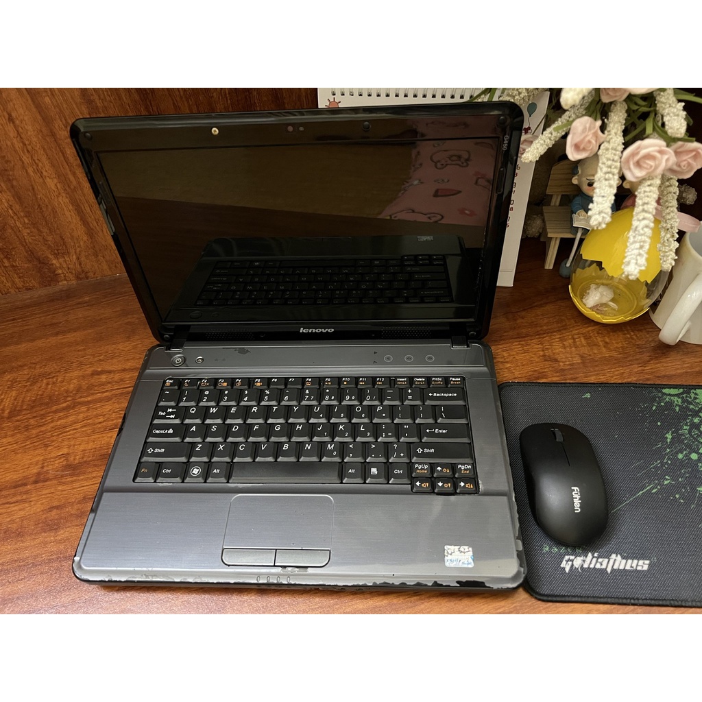Laptop Lenovo Ideapad G450 (Pentium T4300, RAM 4GB, SSD 128GB, 14 inch) - Cũ Bảo hành 01 Tháng