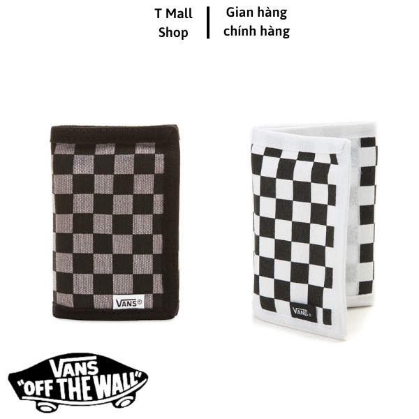 ví vans caro bóp mini nam nữ cầm tay nhiều ngăn đựng tiền đựng thẻ nhỏ gọn