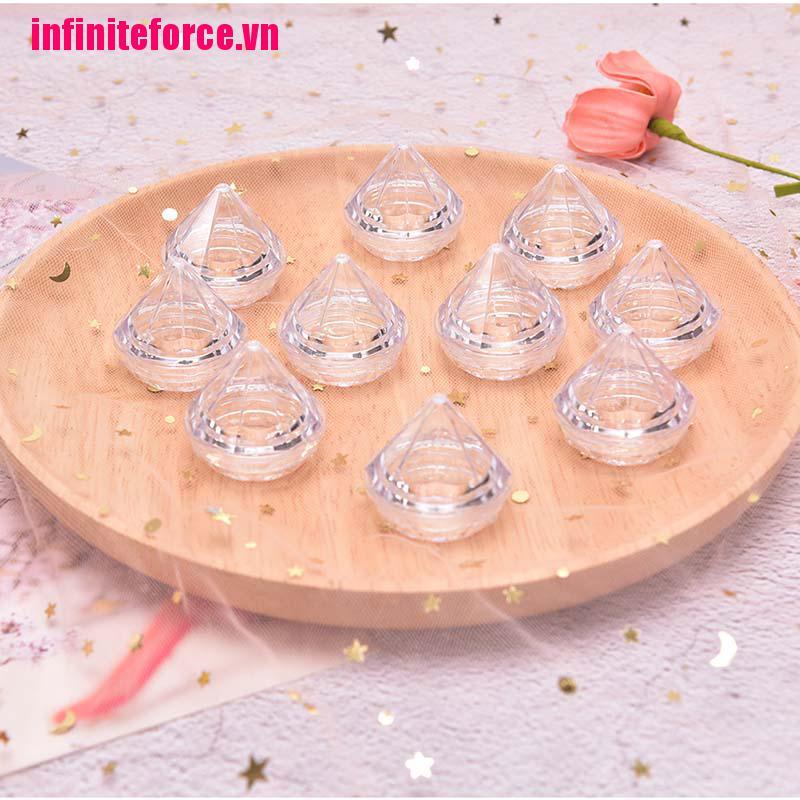 Set 10 Lọ Rỗng Đựng Mỹ Phẩm 5g Tiện Dụng