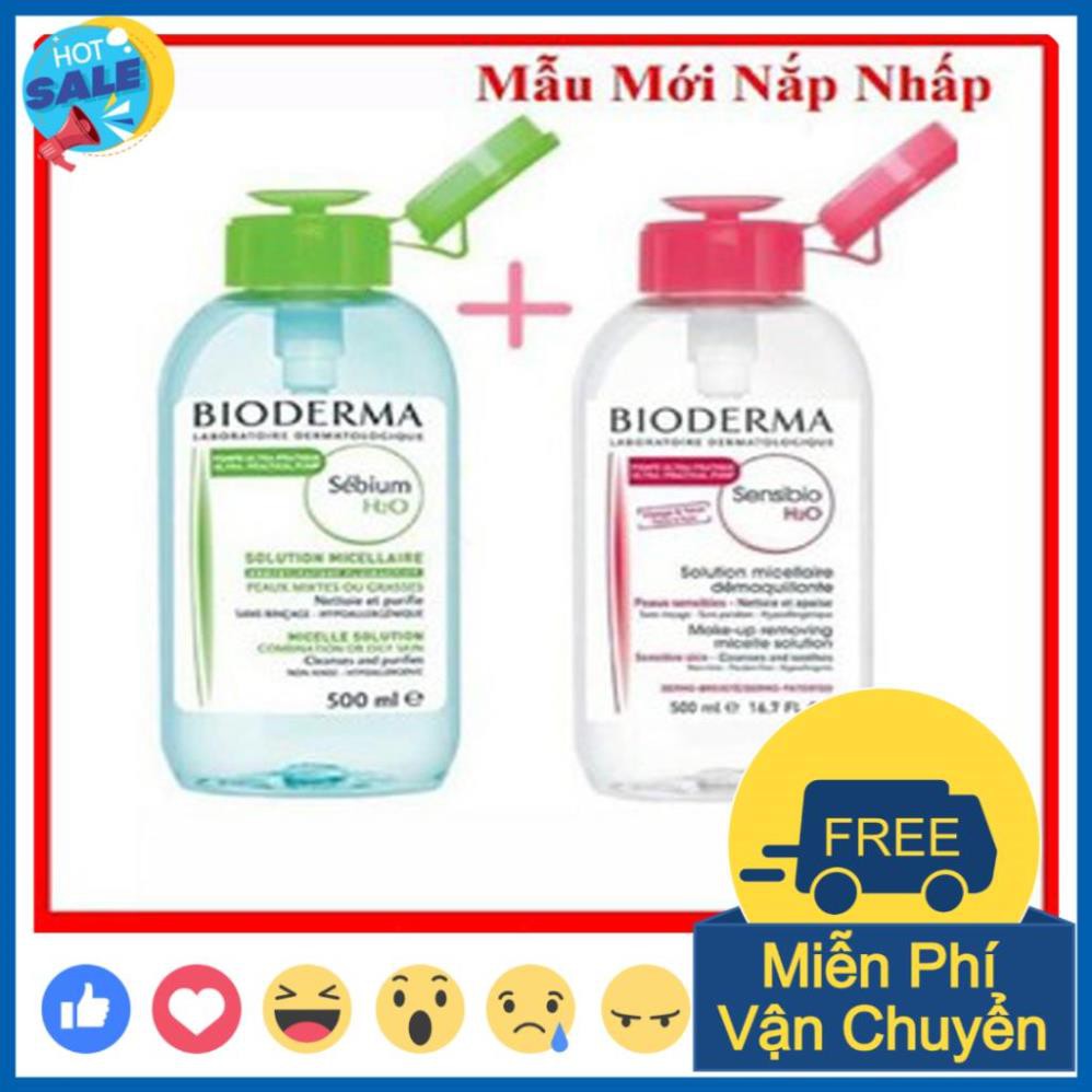 🎁KÈM QUÀ TẶNG🎁 Nước Tây Trang 500ml ⚡️𝐌𝐢𝐞̂̃𝐧 𝐏𝐡𝐢́ 𝐒𝐡𝐢𝐩⚡️ Hàng Nội Địa Pháp Có Nút Nhấn