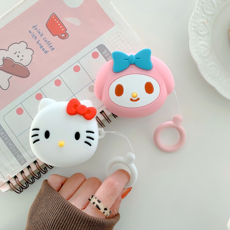 Vỏ Bảo Vệ Hộp Sạc Tai Nghe Không Dây Bằng Silicon Họa Tiết Hoạt Hình Chú Gấu Độc Đáo Chống Sốc Cho Beats Fit Pro