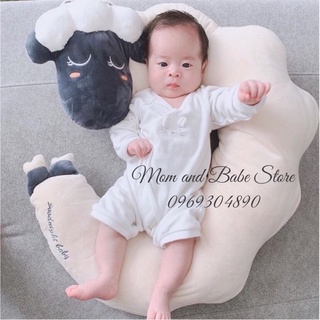 (Made in Korea) Gối cừu đa năng Good night baby Ellusben Hàn Quốc (Gối chữ Cái ngược)