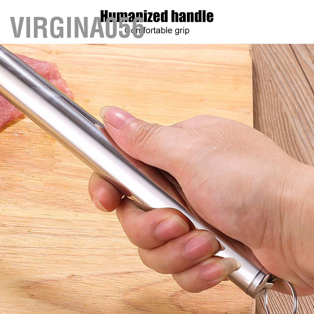 Có thể bán buôn Thép không gỉ gia dụng thịt Tenderizer Bít tết Búa Dụng cụ nhà bếp Dụng cụ nấu ăn Virgina056 Hàng giao ngay