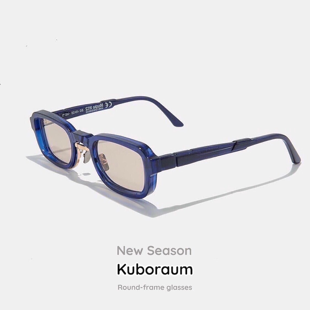 Kính mát gọng vuông Kubo N12 Iconic GLSS thời trang nam nữ chất liệu acetate cao cấp tròng mắt phân 