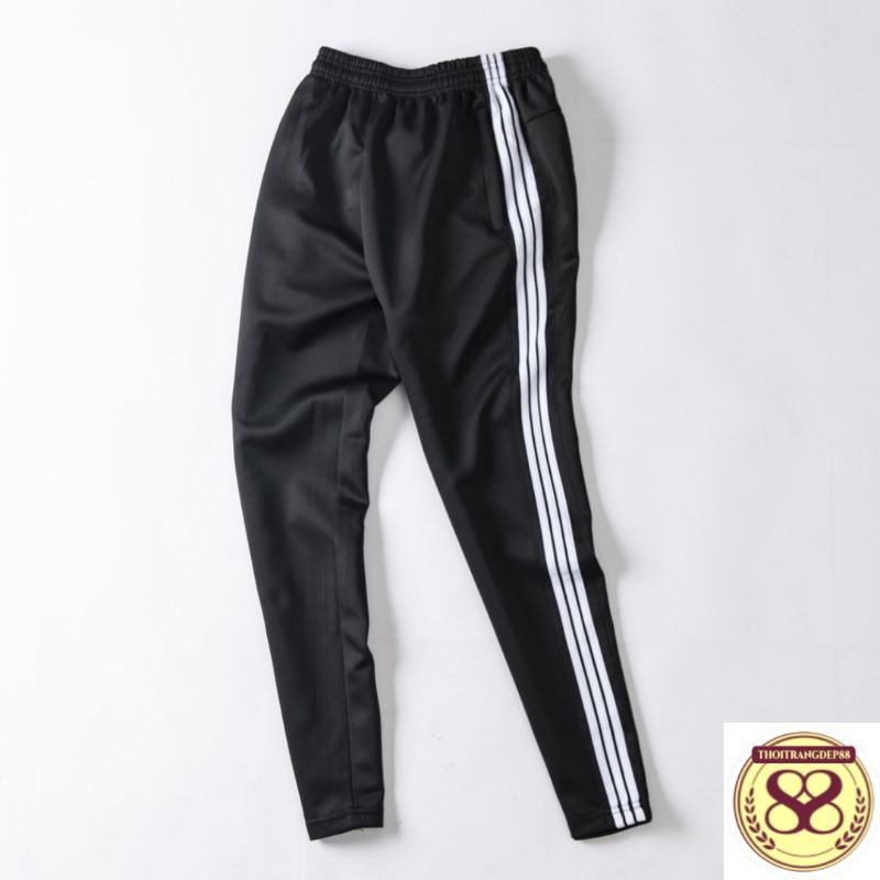 Quần 3 sọc nam nữ, chạy viền đẹp mắt, phom 45-85kg thoitrangdep.88