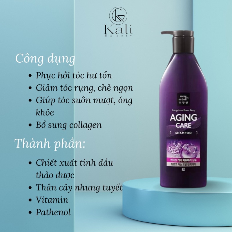 DẦU GỘI MISE EN SCÈNE 680ml BÁN CHẠY SỐ 1 HÀN QUỐC 🇰🇷🇰🇷🇰🇷