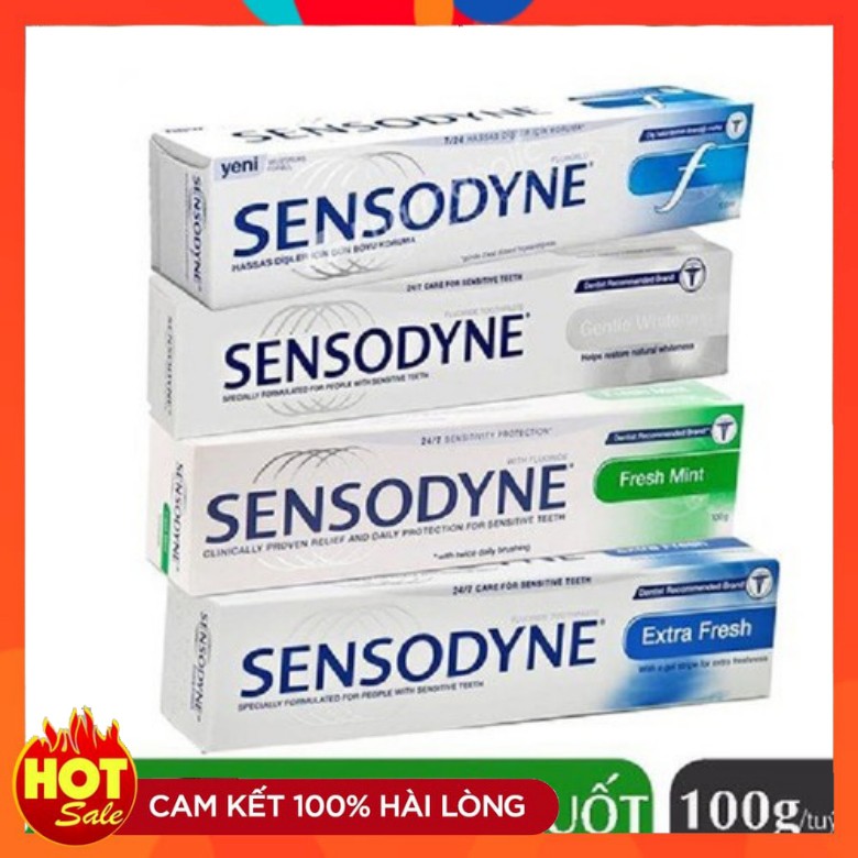 [Trợ giá] Kem đánh răng Sensodyne  Thái Lan ❤ FREESHIP ❤ kem đánh răng giảm ê buốt, giữ khoang miệng sạch sẽ thơm mát, t