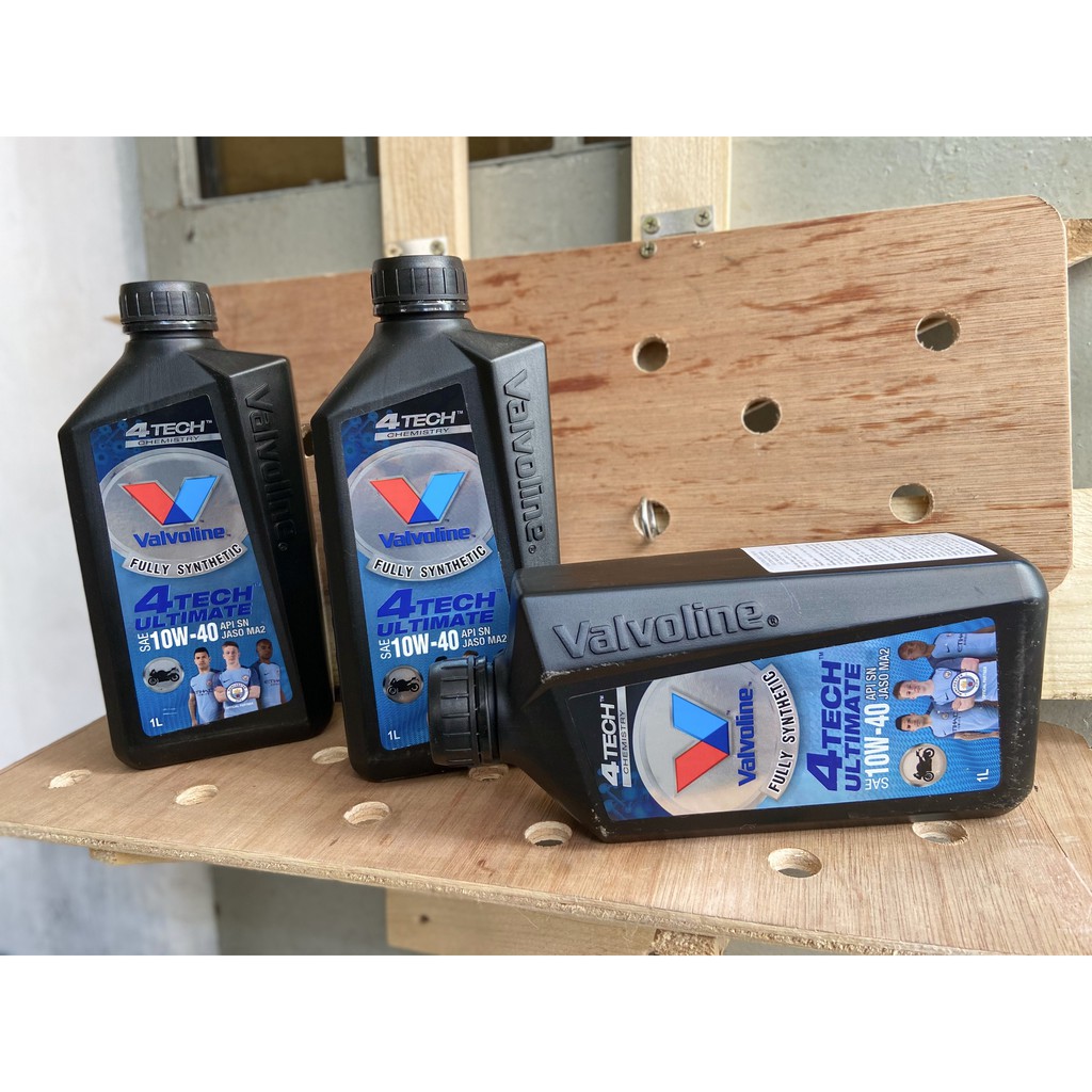 Dầu nhớt xe côn tay Valvoline 4Tech Ultimate 10 w40