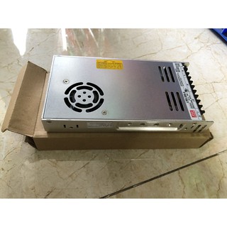 Nguồn 5v 60a meanwell lrs-350-5 có adj, quạt làm mát