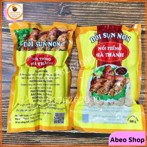 Dồi sụn Hà Thành/dồi sụn non dùng chiên, nướng thơm ngon, cho quán bún đậu mắm tôm, quán ăn vặt