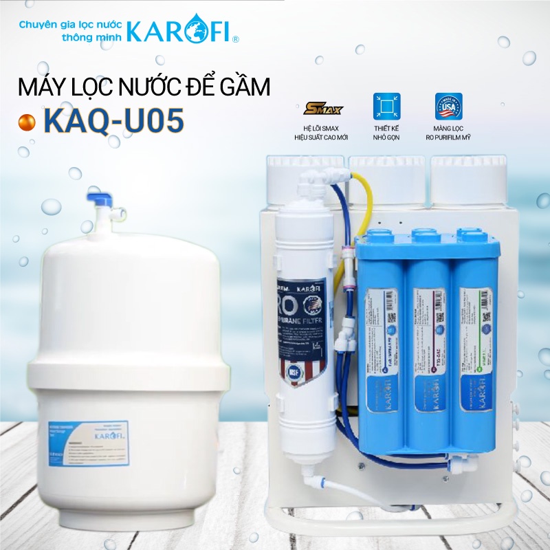 MÁY LỌC NƯỚC KAROFI SLIM S-S038