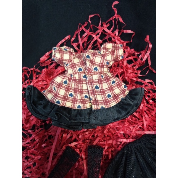 Set đầm cho búp bê bjd 1/8