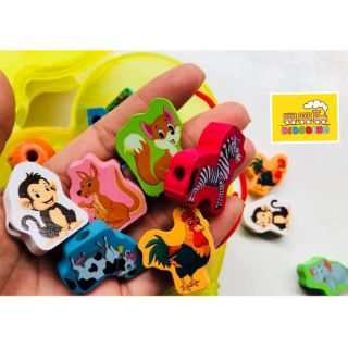 XÂU HẠT GỖ BIBOBINO