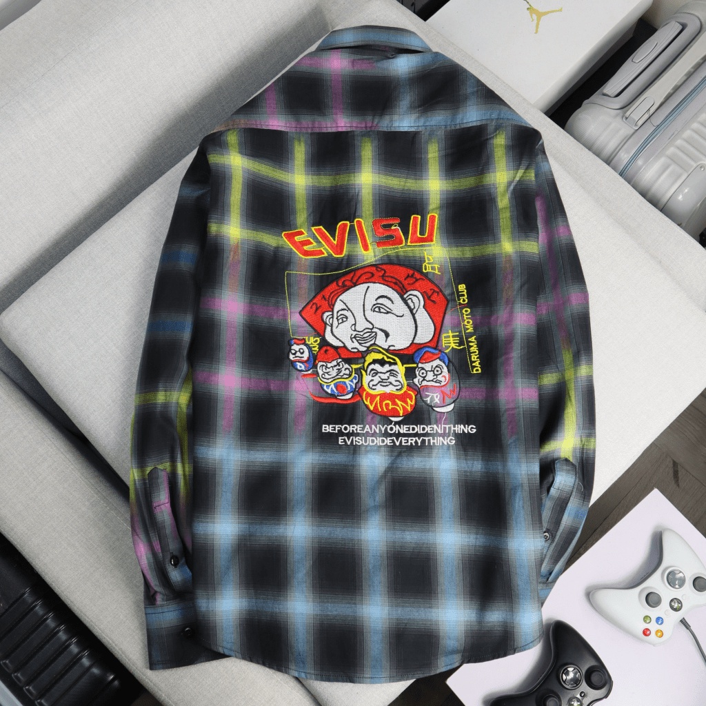 (Free Ship) ÁO SƠ MI EVS CARO ĐỦ MÀU SẮC SIÊU ĐẸP CHẤT LỤA COTTON THOÁNG MÁT, FORM ĐẸP CHUẨN GU THỜI TRANG TM h.h.p