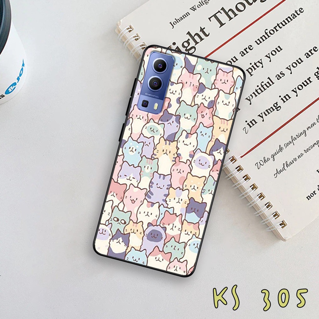 Ốp lưng Vivo y72 5G - Vivo Y15s - Vivo Y52s - Ốp in hình mèo con ngộ nghĩnh