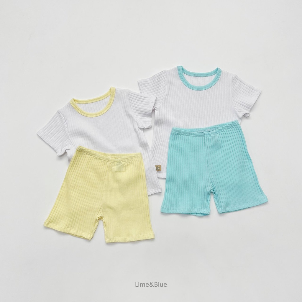 Lime&Blue Bộ đồ gân ice cho bé trai , bé gái