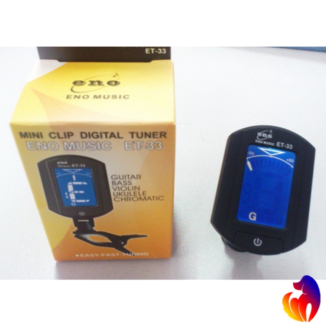 Blackhole Máy điện tử hỗ trợ điều chỉnh lên dây LCD kỹ thuật số cho đàn Ukulele ghi ta