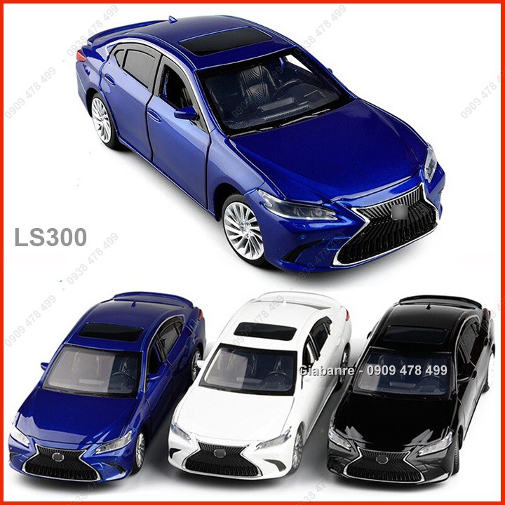 Xe Mô Hình Kim Loại Lexus LS300 Sedan 4 Cửa Tỉ Lệ 1:32  - 9890