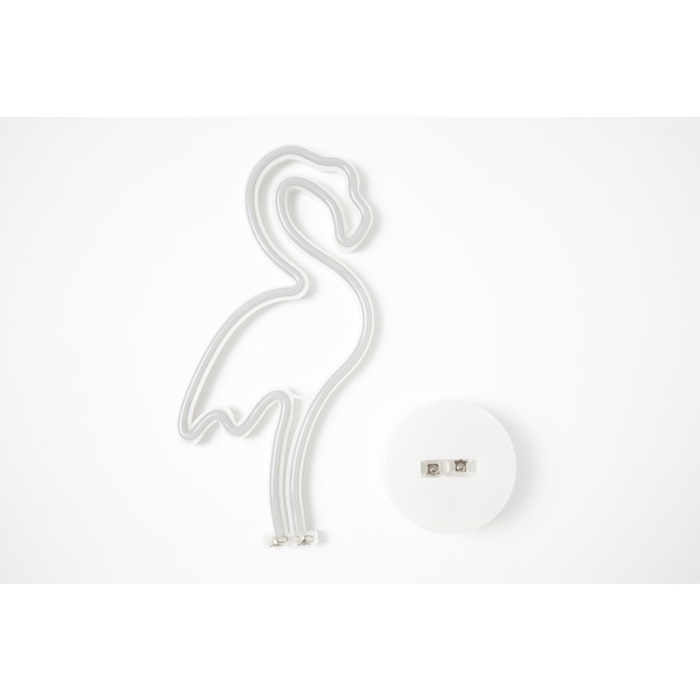 Đèn Neon ARTBOX Hàn Quốc Màu Tím Hình Chim Hồng Hạc