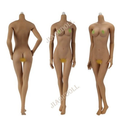 Mô hình làm hình nhân chuyển động có ngực trung bình và da rơm tỷ lệ 1:6