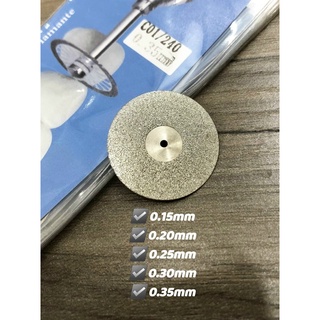 Đĩa cắt kim cương mỏng dùng để cắt sứ và zirconia