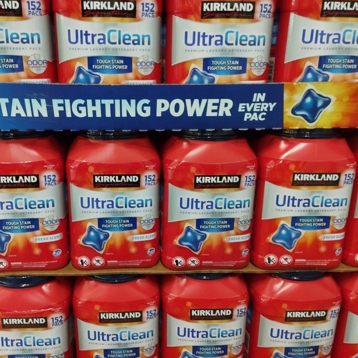 Viên giặt Kirkland Ultra Clean 3.6kg
