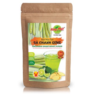 Bột Hòa Tan SẢ CHANH GỪNG - Trà Thương Hiệu Hùng Phát