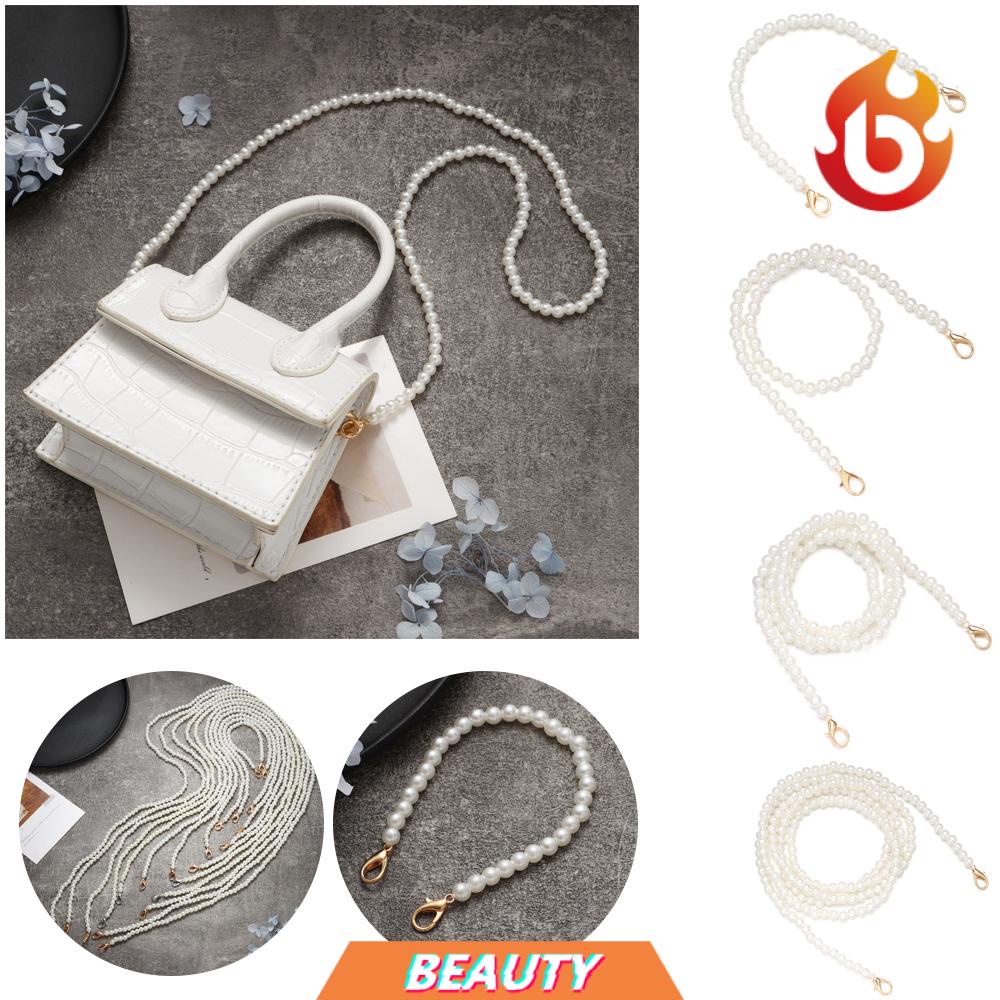 Dây đeo túi xách chuỗi hạt ngọc trai nhân tạo DIY chất lượng cao thời trang 11 kích thước tùy chọn