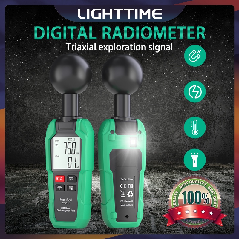 Máy Đo Bức Xạ EMF Cầm Tay Độ Chính Xác Cao Thiết Kế Mới Tiện Dụng Cho Gia Đình