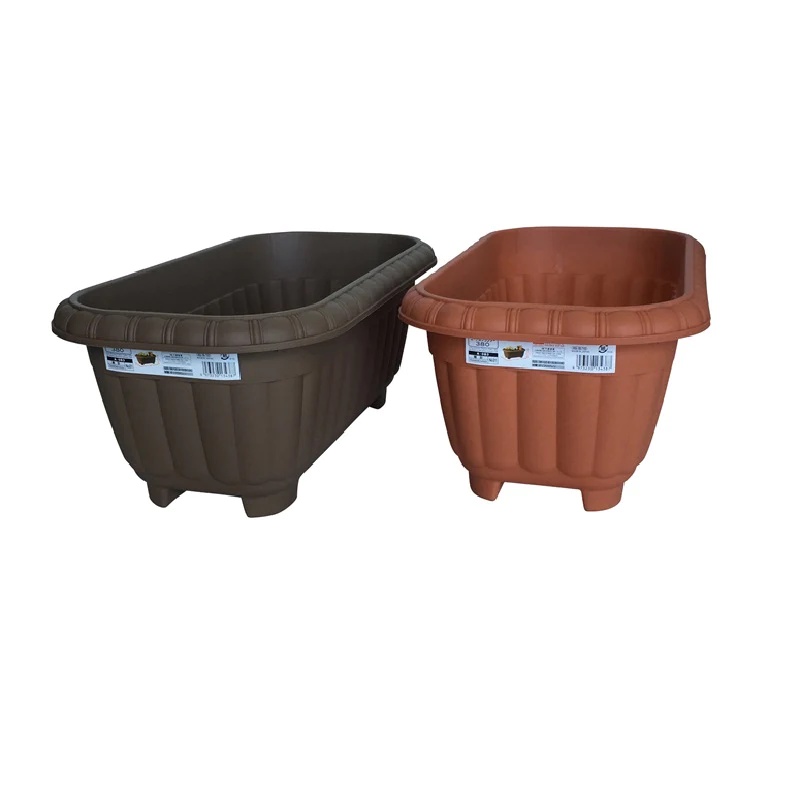 Daiso Chậu nhựa trồng cây 38x20,8x15,5cm