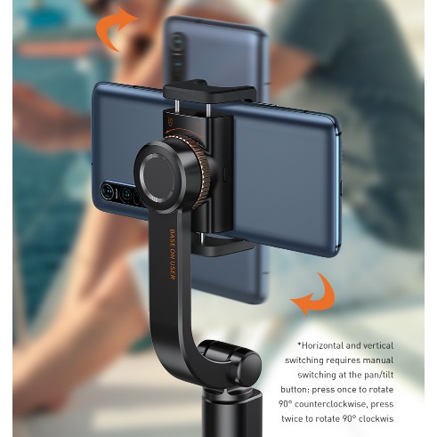 Gậy Chụp Ảnh Selfie Bluetooth Không Dây Baseus Lovely Folding Stand Selfie Stabilizer Uniaxial Bluetooth (WS-19017-1)