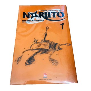 Bìa Sách Naruto 1 Super Limited - NXB Kim Đồng