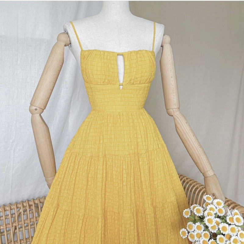 Đầm maxi Lyn 2 dây hở lưng full 4 màu | BigBuy360 - bigbuy360.vn