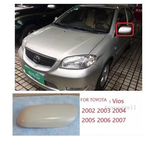 Ốp Gương Chiếu Hậu Tự Động Không Sơn Cho toyota Vios 2002 2003 2004 2005 2006 2007