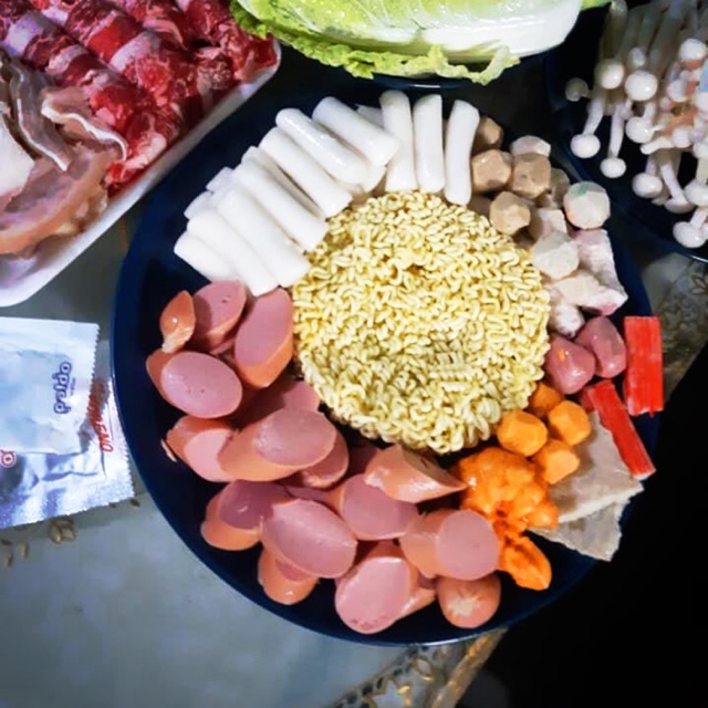 Combo 13 set lẩu tokbokki