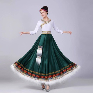 Chân váy múa phong cách tây tạng cho nữ