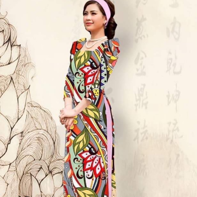 Rập giấy áo dài